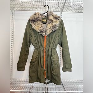 Green Winter Coat